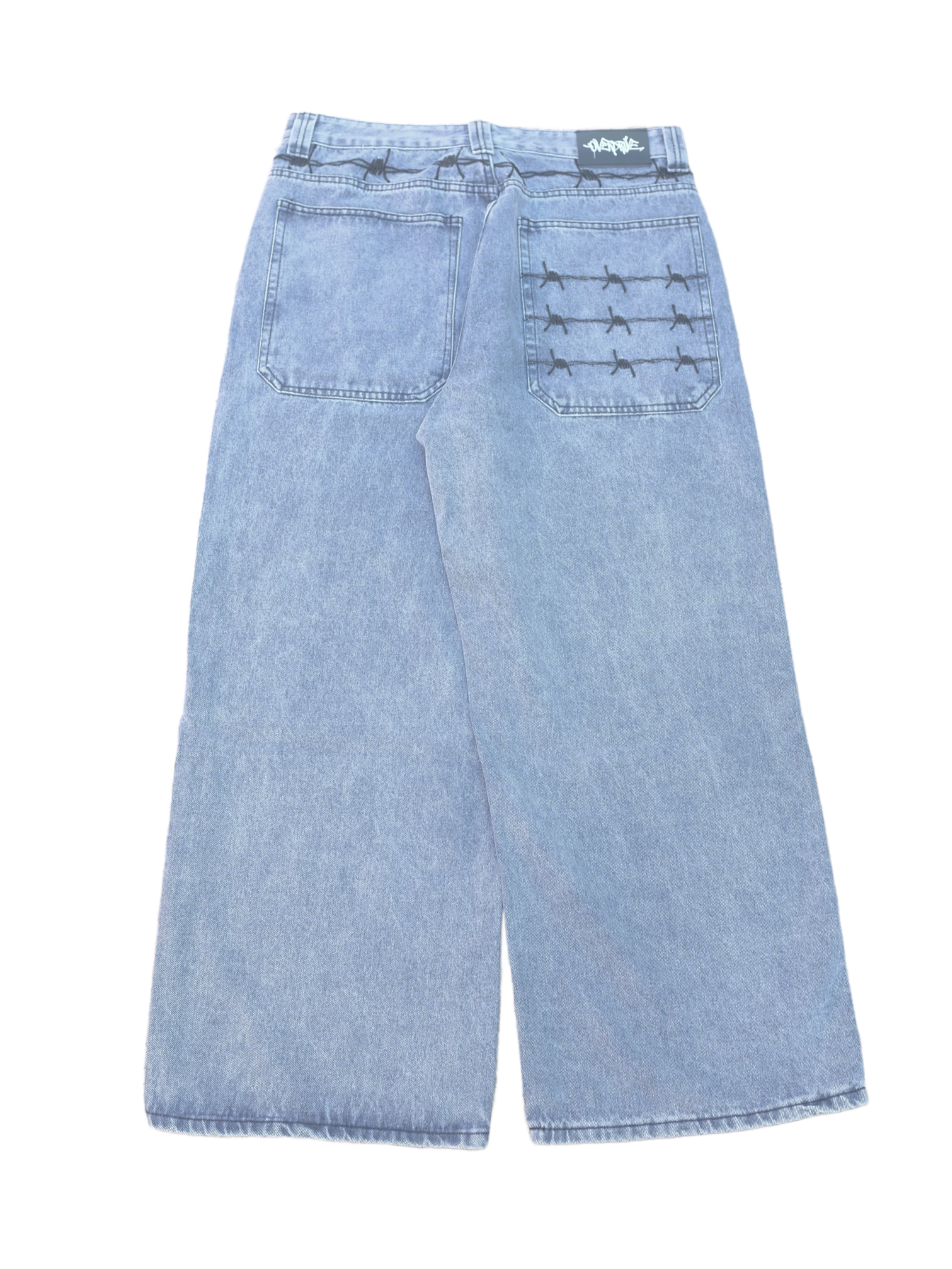 blue barbwire jeans