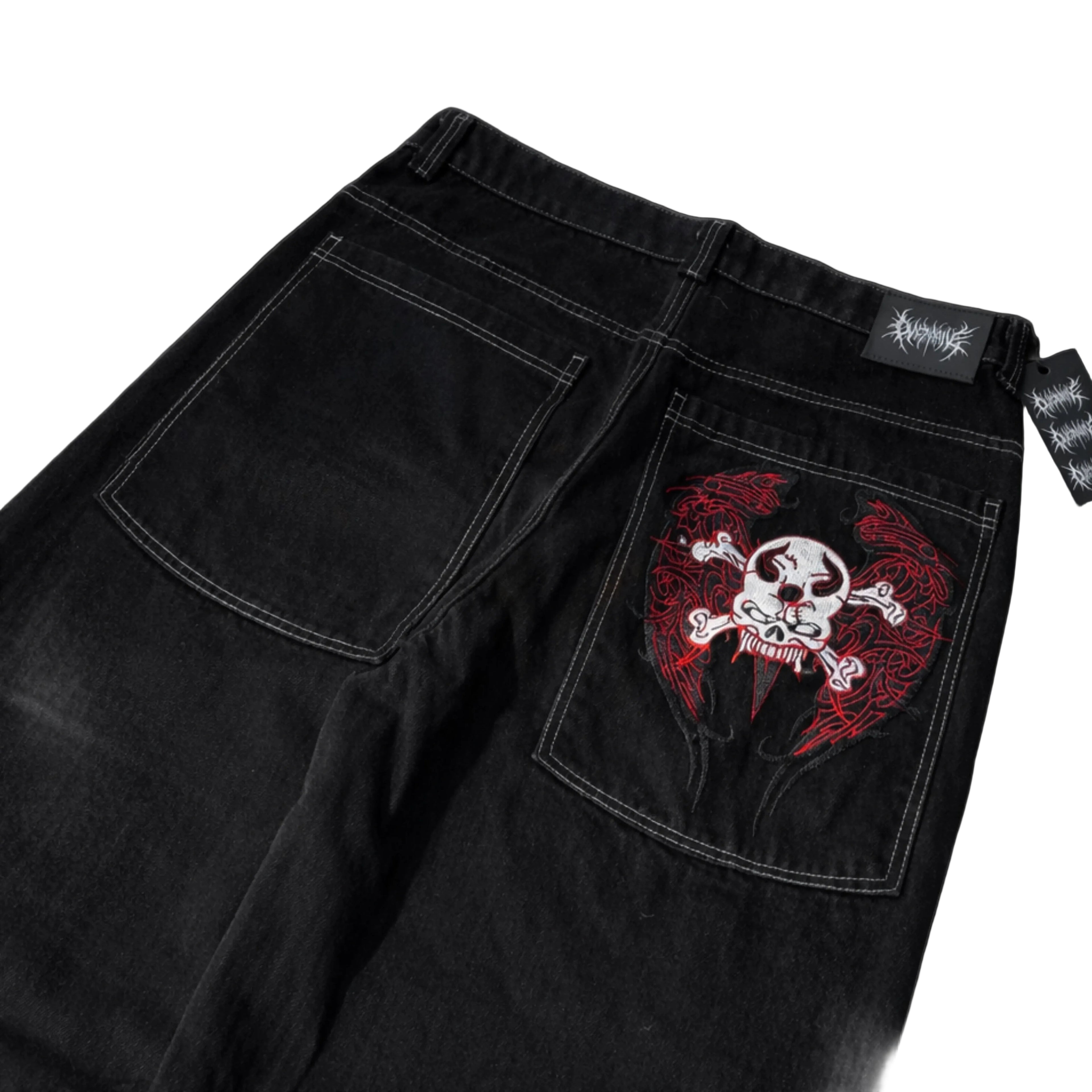 tribal reaper white stitch