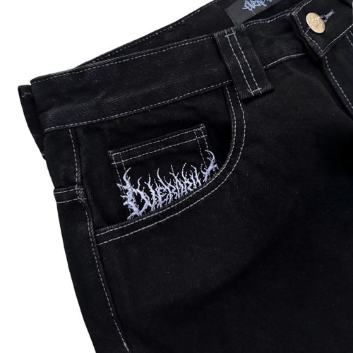gunshot contrast stitch