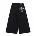 cross of skull black stitch