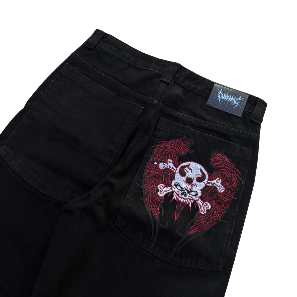 tribal reaper black stitch